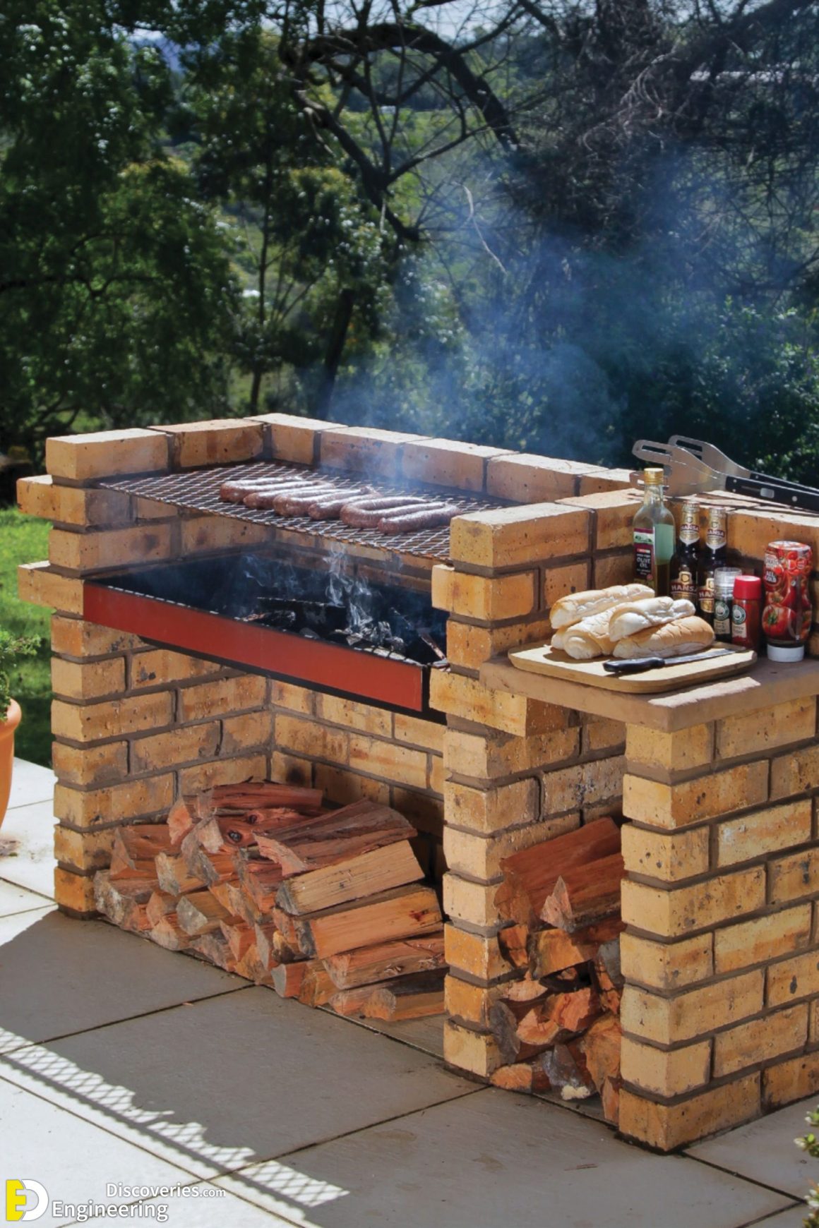 30 Outdoor Brick Kitchen Ideas You Can Build On A Budget Engineering