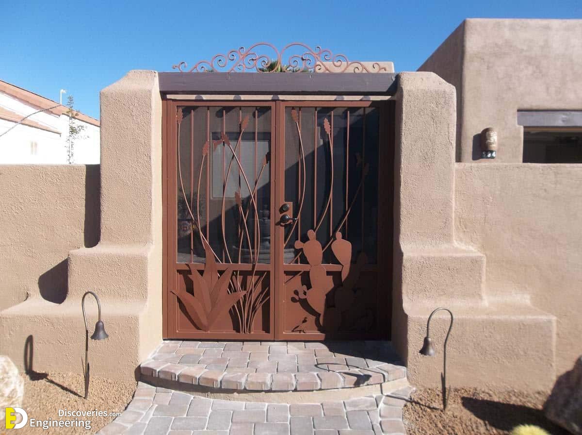 double-wrought-iron-gate-with-perforated-metal-backing-southwestern-style-100-0664.jpg