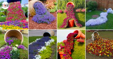 Spilled Flower Pots That Turn Your Flowers Into Streams Of Paint