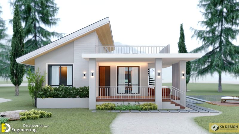 Cozy Bungalow House Design10.5m x 15.0m With 3 bedroom - Full plan ...