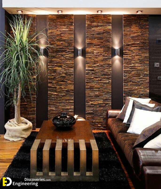Stone Wall Decorating Ideas For Enhancing Your Interior | Engineering ...