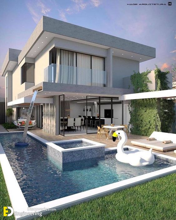 Modern House Design Ideas With Swimming Pool! | Engineering Discoveries