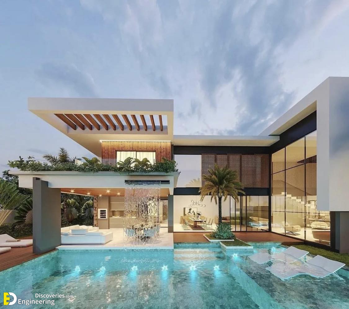 Modern House Design Ideas With Swimming Pool! | Engineering Discoveries