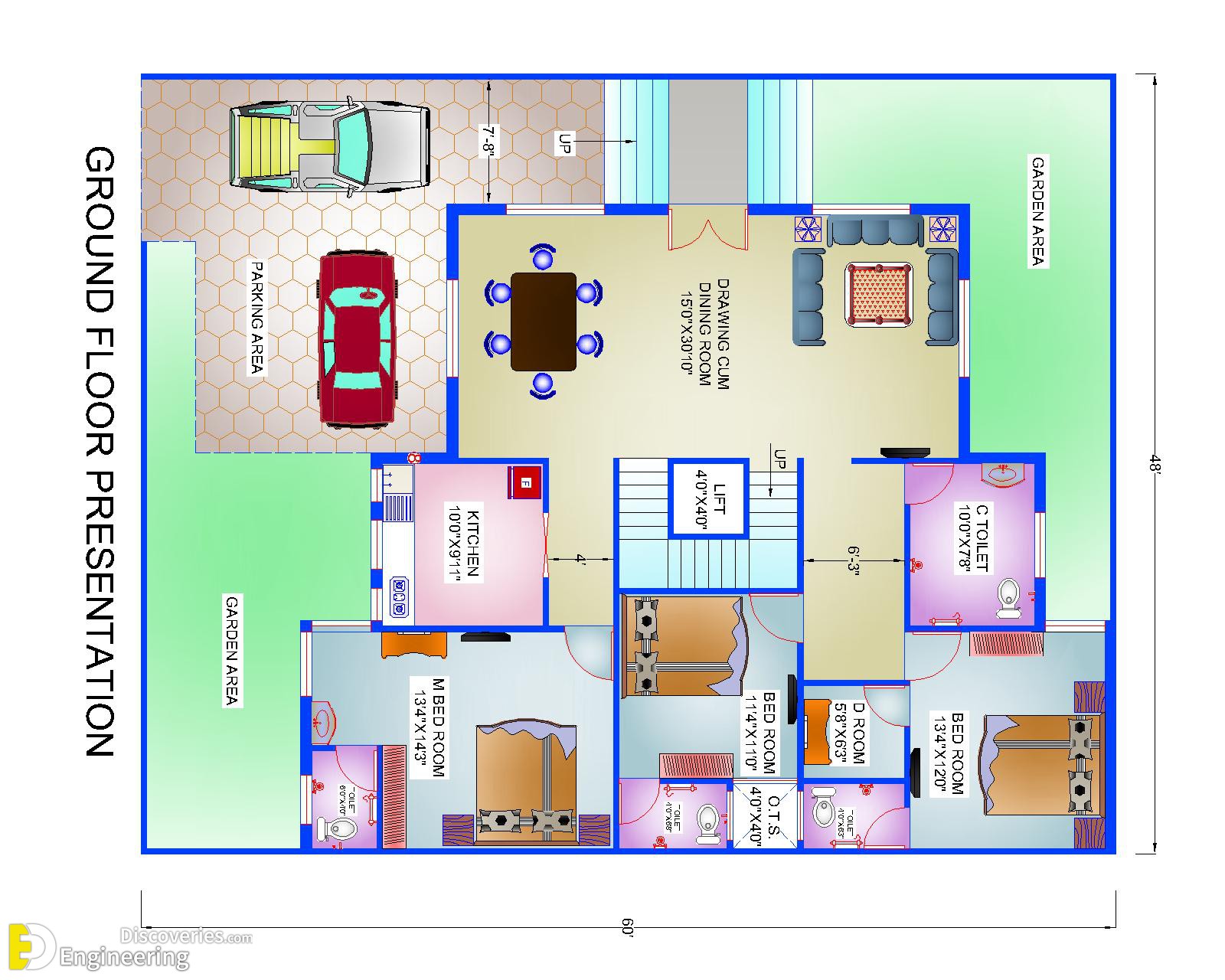 48-X-60-Floor-Plan-of-Luxurious-Bungalow-Model-1.jpg