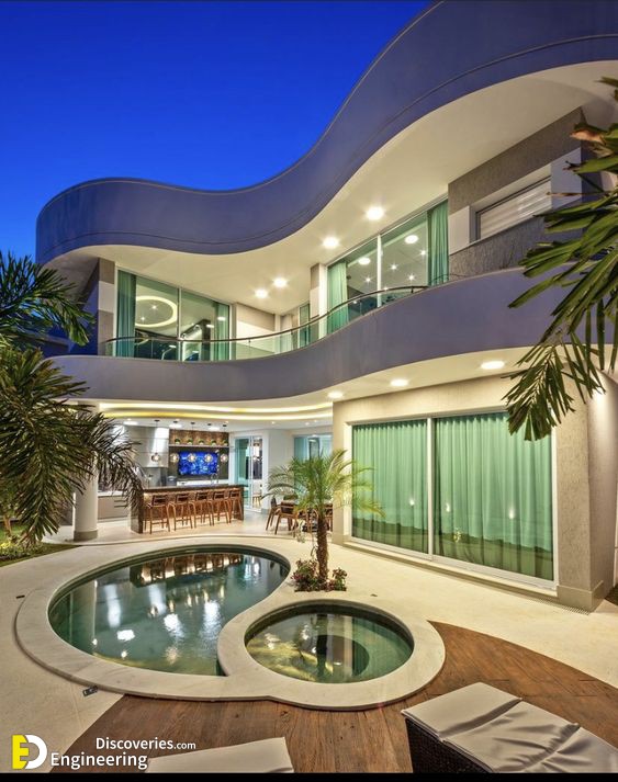 Modern House Design Ideas With Swimming Pool! | Engineering Discoveries