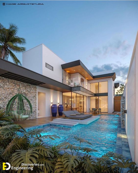 Modern House Design Ideas With Swimming Pool! | Engineering Discoveries