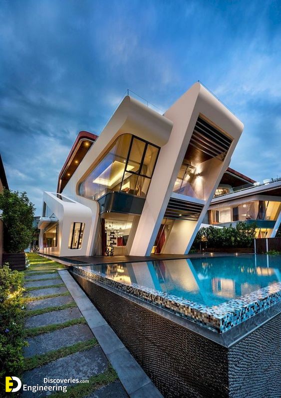 Modern House Design Ideas With Swimming Pool! | Engineering Discoveries