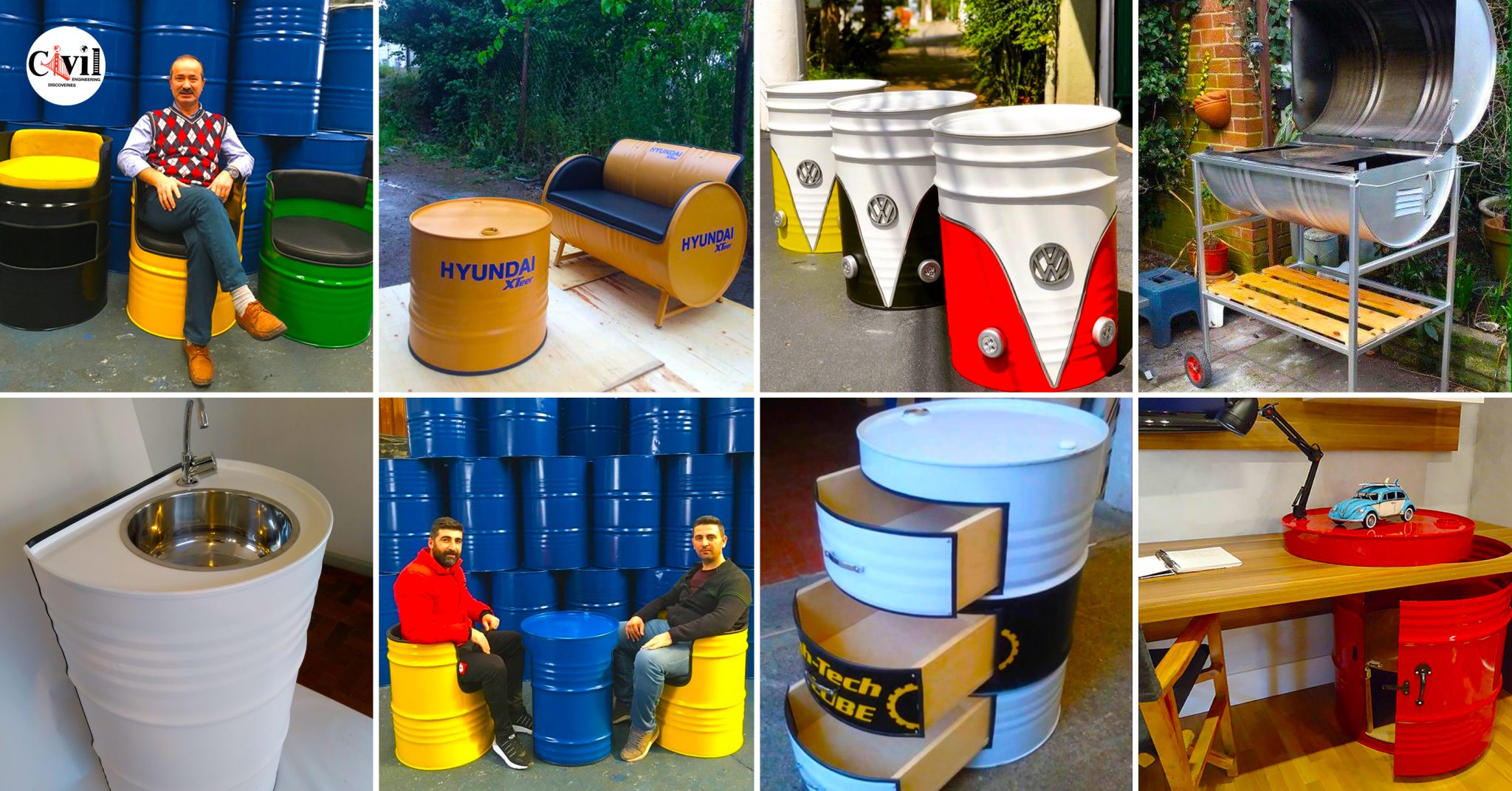 Practical Ways To Recycle Old Gallon Metal Drums Engineering Discoveries