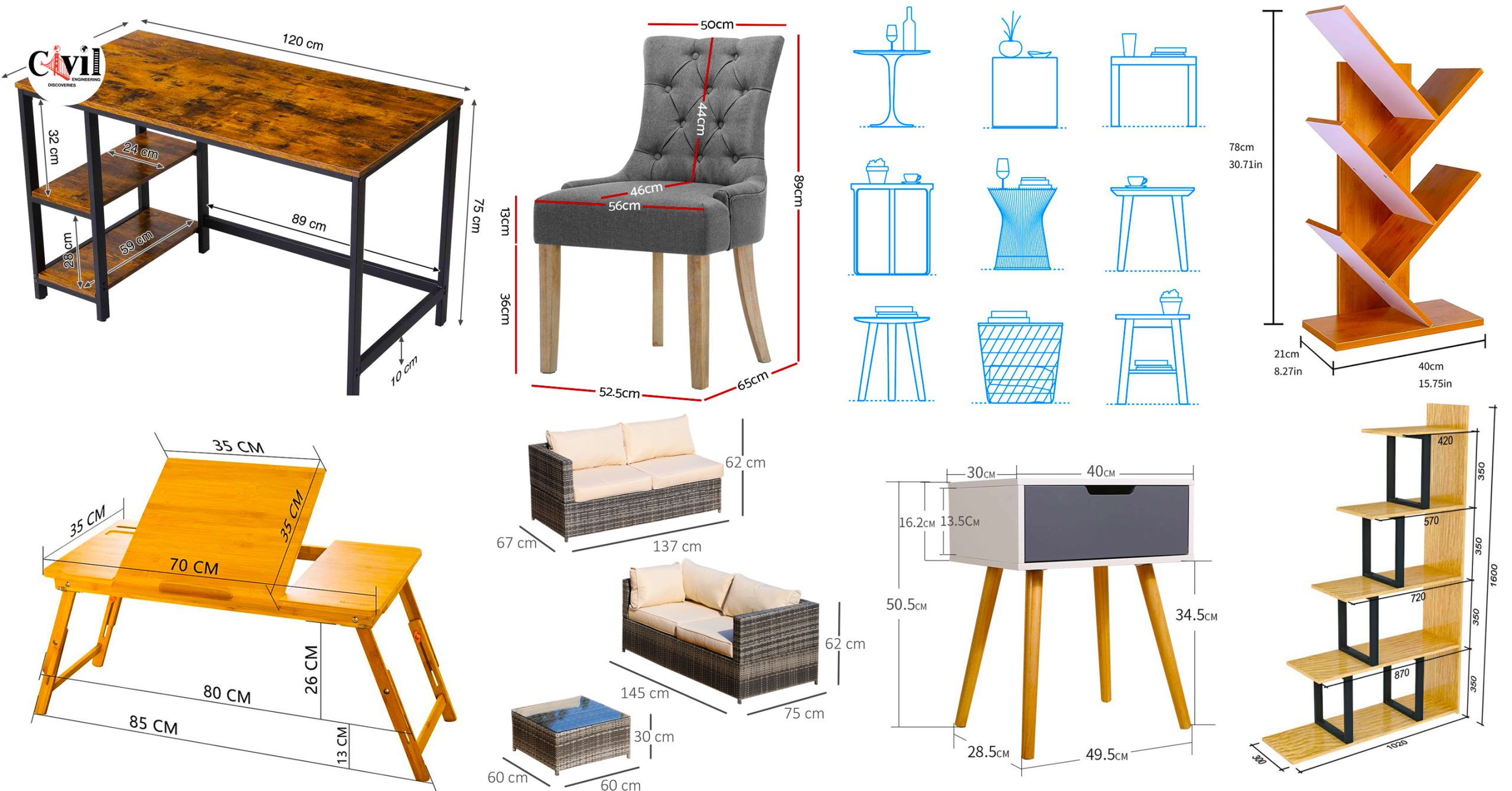 Standard Dimensions Of All Furniture Infoupdate