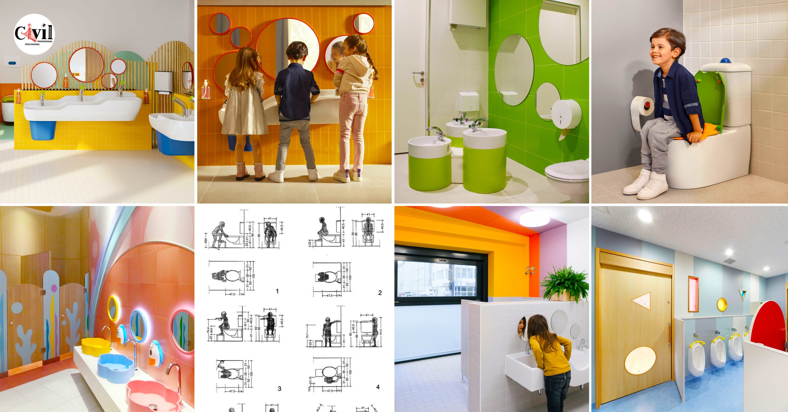 6 Fun and Practical Ideas for the Kids' Bathroom