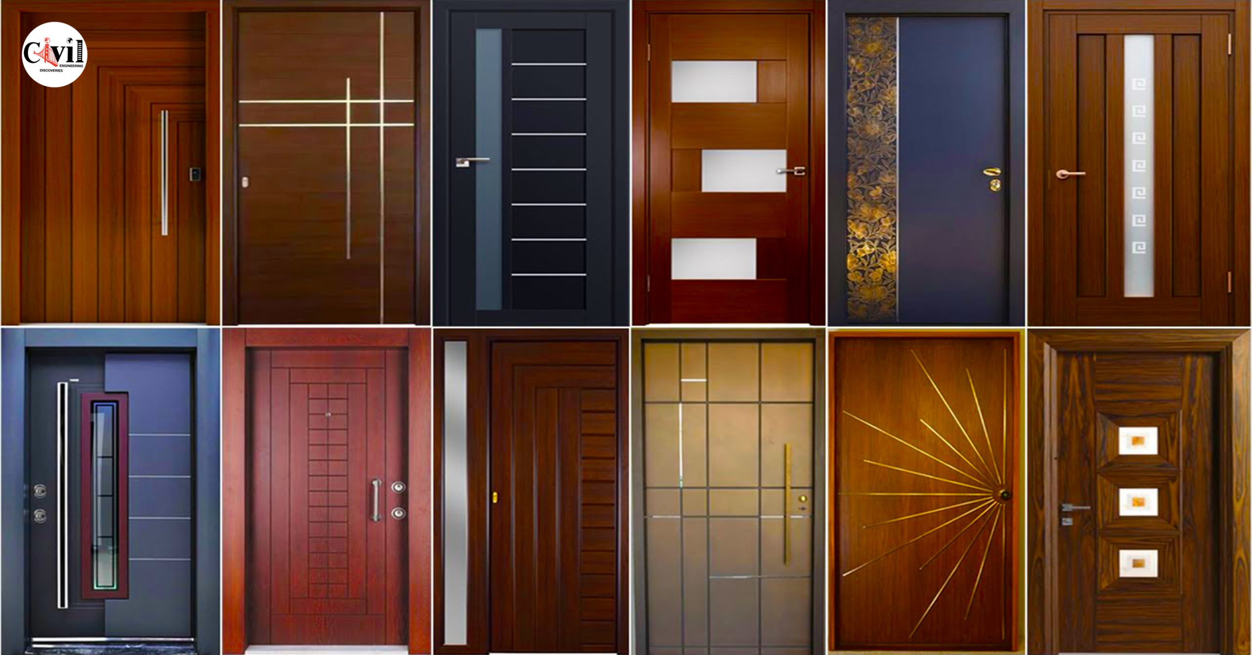 Top Modern Wooden Door Designs For Home
