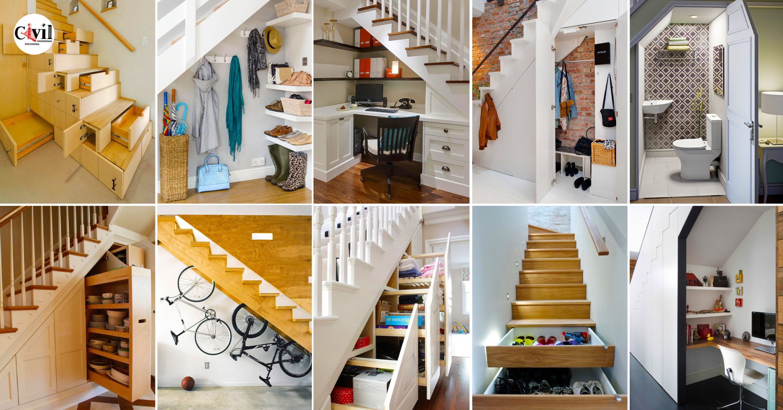 Under The Stairs Storage Ideas To Maximize Functional Spaces