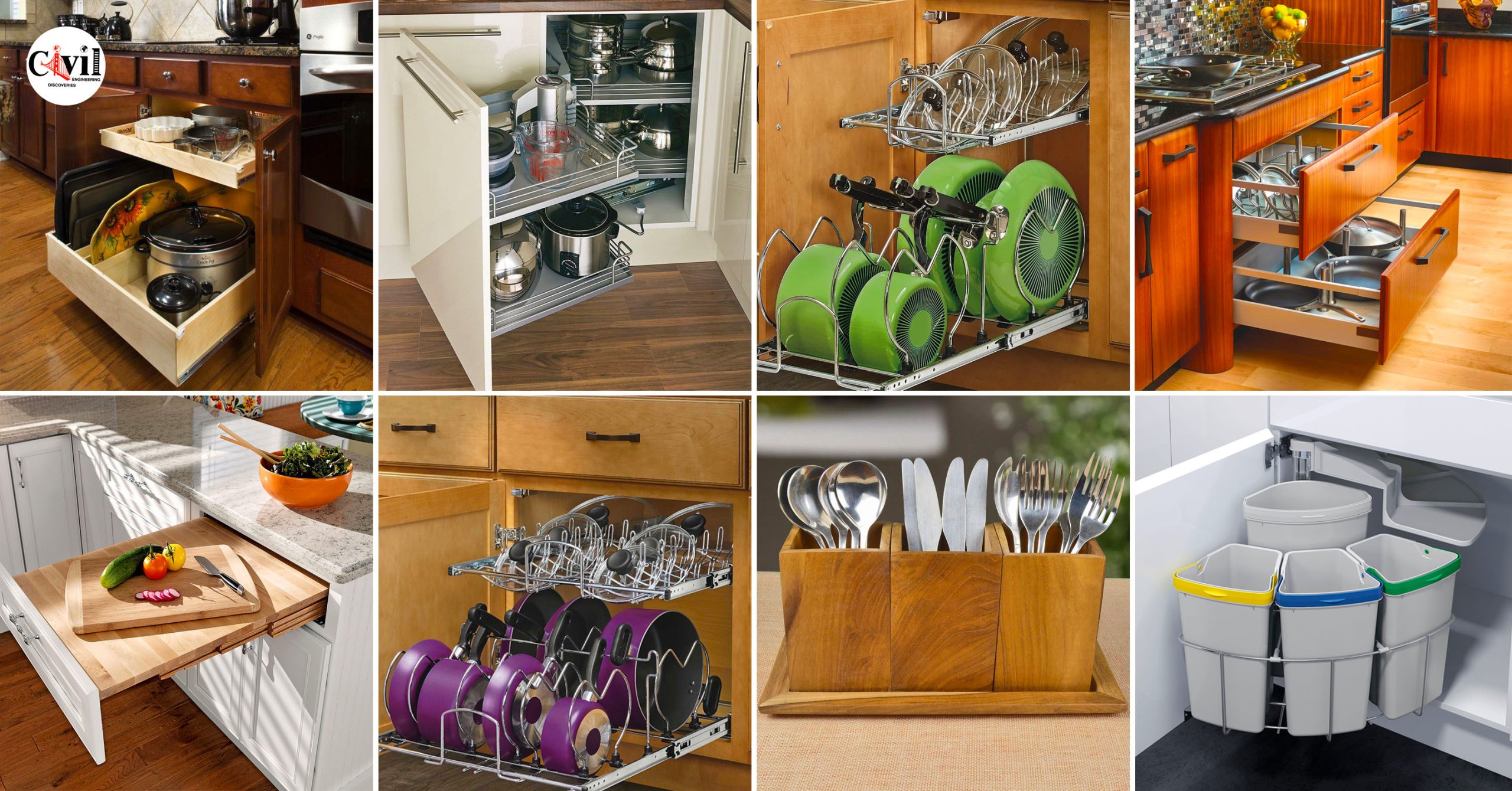 31 Amazing Space Saving Kitchen Hacks