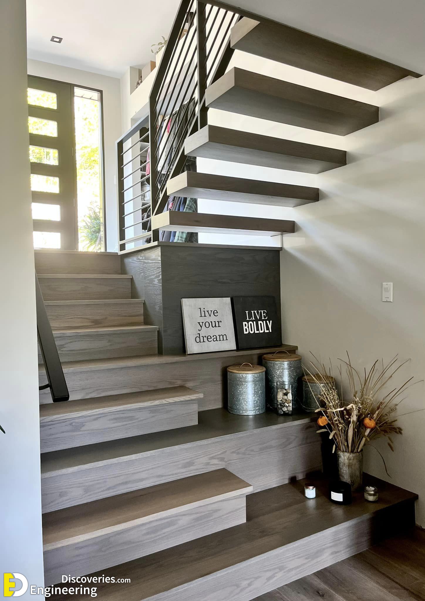 Step Up Your Style: Inspiring Design Ideas For Stairs That Pop With ...