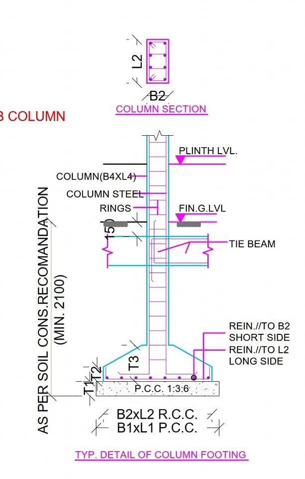 Detailing Of RCC Structure Elements – Construction Drawings ...
