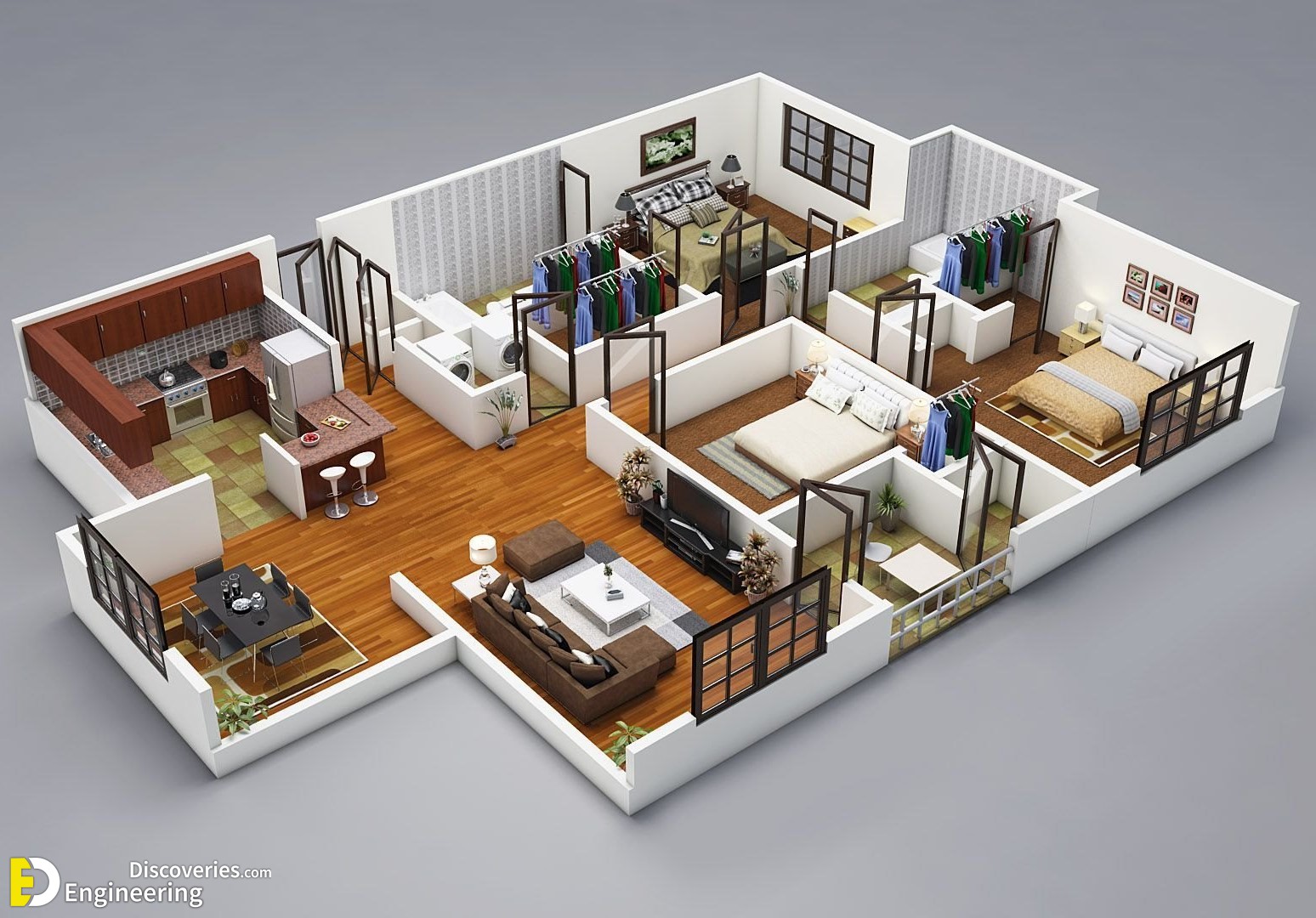 Stunning 3D Floor Plan Ideas That Will Transform Your Home Design ...