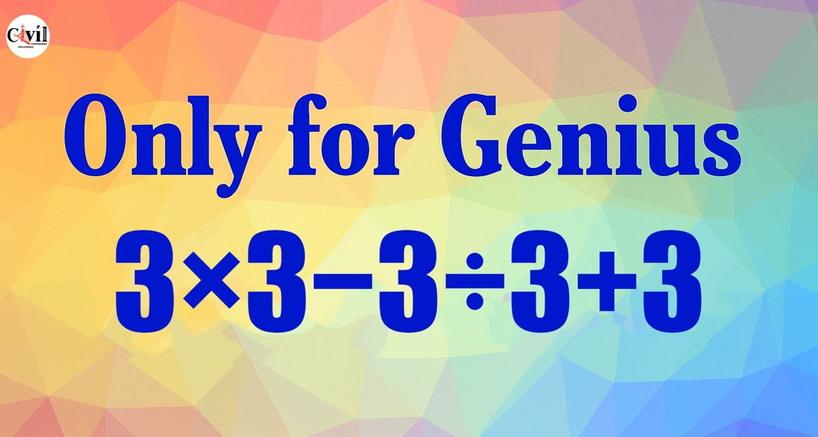 Solve This Math Puzzle Like A Genius